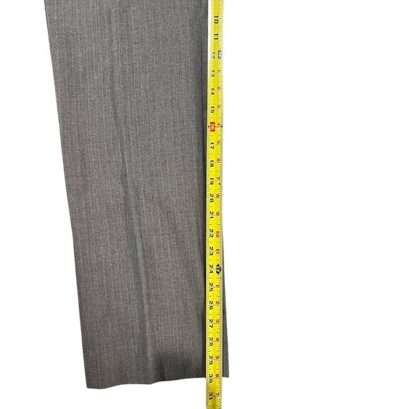 Banana Republic Modern Fit Gray Herringbone Wool-Blend Suit 30x30 38S - Picture 12 of 16